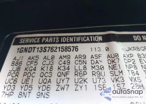 2006 Chevrolet Trailblazer Ls from USA, damaged, VIN 1GNDT13S762158576